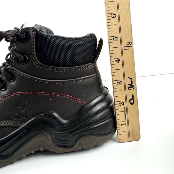 Berrendo Men's Sz 4 Steel Toe Work Boots Oil & Slip Resistant Industrial Shoes - Picture 9 of 11